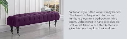We did not find results for: Amazon Com Divano Roma Furniture Classic Tufted Velvet Bedroom Vanity Bench With Casters Navy Furniture Decor