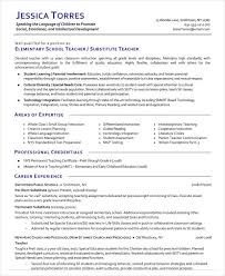 Get this free sample resume for teachers in word. 9 Substitute Teacher Resume Templates Pdf Doc Free Premium Templates