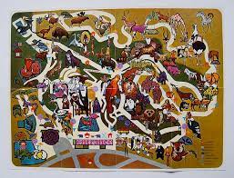 1960s Pictorial Map Of San Diego Zoo Zoo Map San Diego Zoo San Diego Zoo Safari Park