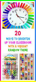 English classroom decor kindergarten classroom decor modern classroom diy classroom decorations new classroom classroom setting classroom design classroom themes classroom layout. 20 Ways To Brighten Up Your Classroom With A Vibrant Rainbow Theme Rainbow Theme Classroom Kindergarten Classroom Decor Preschool Classroom Themes