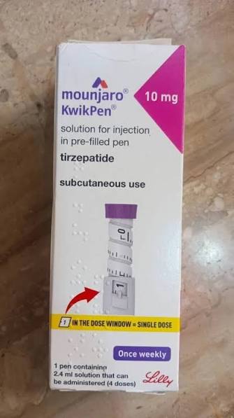 Mounjaro KwikPen 10mg multi-dose (Tirzepatide 10 Mg) at ₹ 24999/box | Tirzepatide Injection in Nagpur | ID: 2857341063488