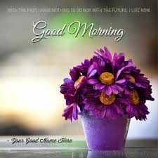 Touch device users, explore by touch or with swipe gestures. Good Morning Images With Purple Flowers Hutomo