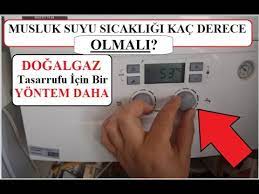 Termostat taktırmka gerekir kombiye oda sıcaklığını ayarlamak için. Kombi Musluk Suyu Sicakligi Kac Derece Olmali Dogalgaz Tasarrufu Nasil Yapilir Youtube