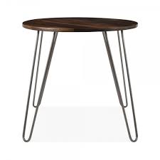 Looking for the best hairpin legs for your side table or end table? Gunmetal Epping Round Hairpin Dining Table Dining Furniture