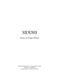 You can control other beings actions. Pdf Siddhi An Essay On Yogic Power Georgi Krastev Academia Edu