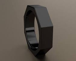 14kt White Gold 6mm Mens Wedding Band Open Octagon 14kt White Etsy In 2020 Mens Wedding Bands 6mm Mens Wedding Bands Wedding Bands