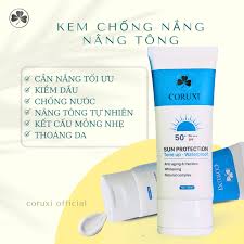 Kem Chống Nắng Nâng Tông Tự Nhiên, Thoáng Da, Kiềm Dầu, Chống Nước Cho Da  Dầu