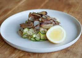 The vegetable goes by quite a few names: Caramelised Eschalot Risotto With Parmesan V Recipe Hellofresh