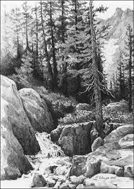 Landscapes Graphite Pencil Drawings By Diane Wright Landscape Pencil Drawings Landscape Drawings Graphite Drawings Materials which i used to draw this drawing: