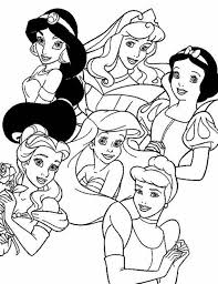 Little princesses printable coloring pages. Belle Baby Disney Coloring Pages All Round Hobby