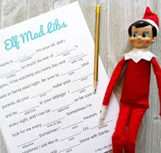 Christmas Elf Mad Libs My Life And Kids Christmas Elf Christmas Mad Libs Elf