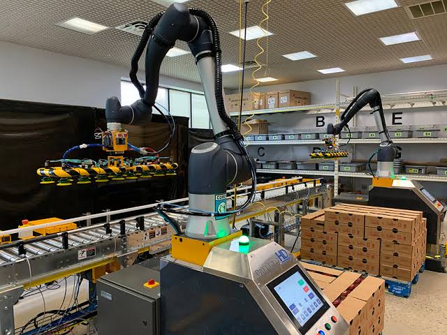 industrial palletizing robot 