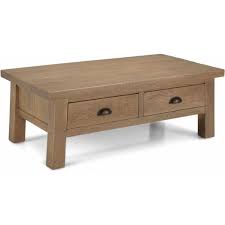 Avon oak coffee table with shelf old creamery furniture. Alpha Oak Furniture 2 Drawer Low Coffee Table Fusion Furniture Store