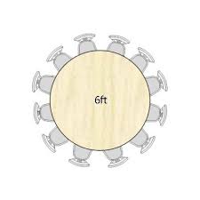 When shopping for a dining table, consider the following first 120 long seats 12 comfortably, with one person at each end. Trestle Tables And Round Tables How Many Does Each Sit Prestige Event Hire