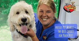 You're responsible for rebooking, collecting payments within those scheduled groom allotments, too. Aussie Pet Mobile The Best Choice For Your Pet Aussie Pet Mobile Katy