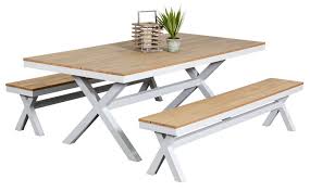 Maybe you would like to learn more about one of these? Aluminium Outdoor Dining Sets Maine Bench Set Segals Outdoor Furniture Perth