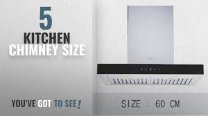 Top 10 Kitchen Chimney Size 2018 Elica Kitchen Chimney 60 Cm 1220 M3 H Spot Ltw 60 Slim Tc3v