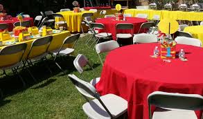 Table Chair Rentals Party Rentals Kids Party Rentals Tablecloth Rental