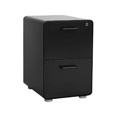 Thu, aug 19, 2021, 3:41pm edt Poppin Matte Black 2 Drawer Stow Locking Filing Cabinet The Container Store