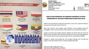 Pasalnya pada pembukaan acara sea games 2017 kemarin, ternyata bendera milik indonesia terbalik di guide book, tentu membuat warga indonesia kecewa. Malaysia Minta Maaf Terkait Bendera Indonesia Terbalik Di Sea Games Indoharian