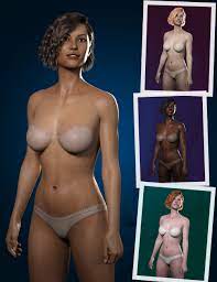 Stream Safe Textures for Genesis 3, 8, and 8.1 Female | Daz 3D