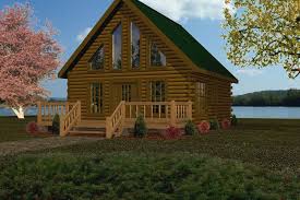 Trapper Battle Creek Log Homes Package 42500 00 Not Including Labor Or Finish Out Small Log Cabin Houses Log Cabin House Plans Cabin House Plans