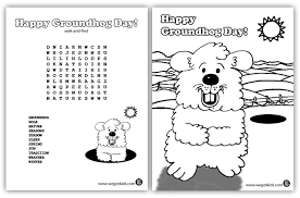 Happy groundhog day coloring pages printable free. Groundhog 11049 Animals Printable Coloring Pages
