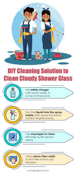 This helped work some of the grime off but there was still a good coating of it on there. How To Clean Glass Shower Doors And Get Rid Of Hard Water Stains And Soap Scum Glass Genius