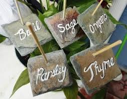 Garden Signs Markers Vegetable Or Herb Tag Labels Garden Markers Herb Markers Plant Markers