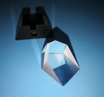Prismas Pentagonais de Vidro Óptico Feitos Sob Medida Bk7 Prisma Pentagonal  de Quartzo Fundido de Sílica para Sistemas de Observação de Imagens