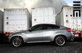 Metallic Gray Bmw X6 On Black Wheels By Exclusive Motoring Black Wheels Bmw X6 Bmw