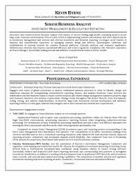 Business Analyst Resume Examples Elegant Senior Business Analyst Resume In 2020