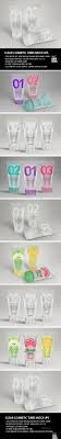 Clear Cosmetic Tube Mockups Cosmetics Packaging Mockup Mockup