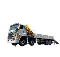 Isuzu Giga Self Loading Flatbed Truck with 10 Ton Knuckle Boom Crane Sale  in Philippine Market