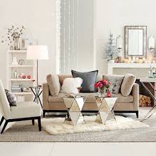 I Really Love These Faceted Mirror Side Tables They Would Look Great Next To The Striped Louis Looking Chairs That Are Mirrored Side Tables Home Decor Home