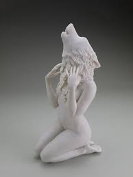 Anthropomorphic Delicacies By Crystal Morey Sculpture Clay Wolf Sculpture Ceramic Sculpture