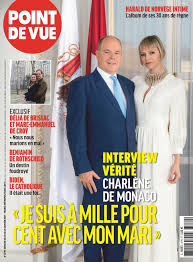 Issue d'une famille germanique ayant émigré en. Point De Vue Back Issue No 3779 Digital In 2021 Princess Charlene Prince Albert Of Monaco Princess