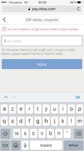 We did not find results for: Ebay Gift Cards Problem The Ebay Community