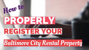 Could the tenants have tampered with. How To Register A Rental Property In Baltimore Maryland Home Works Property Management