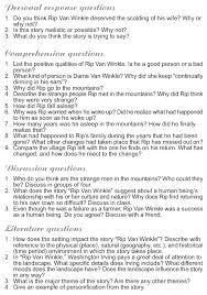 Grade 9 Reading Lesson 11 Short Stories Rip Van Winkle 9 Reading Lessons Rip Van Winkle Short Stories