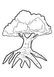 Here's an easy peasy tree coloring page for young learners. Coloring Page Tree Free Printable Coloring Pages Img 29340