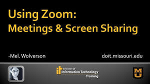 Zoom Running A Meeting Screen Sharing Youtube Modern Teacher Teacher Tech School Technology