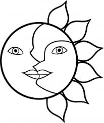 Draw The Sun And Moon Face Step By Step Drawing Sheets Added By Dawn December 28 2014 4 20 04 Pm Sun And Moon Drawings Moon Painting Moon Art