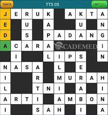 Masukkan juga jumlah kata dan atau huruf yang sudah diketahui untuk mendapatkan hasil yang lebih akurat. Kunci Jawaban Tts Asli Level 1 2 3 4 5 6 7 8 9 10 Level H Cademedia