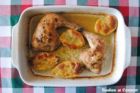 Muslos De Pollo Asados Receta Facil Todos A Comer