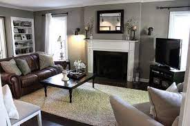 When choosing which brown to use, consider the tones in either the furniture or trim, says cornell. 53 Grey Living Room Walls Brown Couch Leather Sofas Color Schemes Ideas Brown Living Room Decor Grey Walls Living Room Living Room Decor Brown Couch