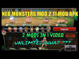 Form your team and battle for victory! Neo Monster Hack Coupon 10 2021