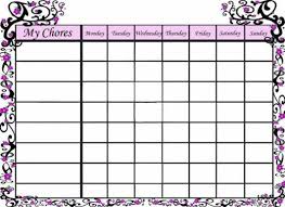 Free Printable Chore Charts That Teach Responsibility