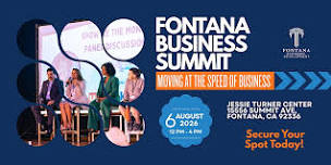 Fontana 3rd Annual Business Summit