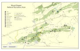 George washington national forest trail map. George Washington Jefferson National Forests Mount Rogers National Recreation Area